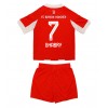 Bayern Munich Serge Gnabry #7 Hjemmedraktsett Barn 2025-26 Kortermet (+ korte bukser)